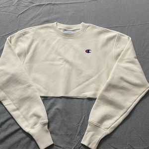 Champion cropped sweater